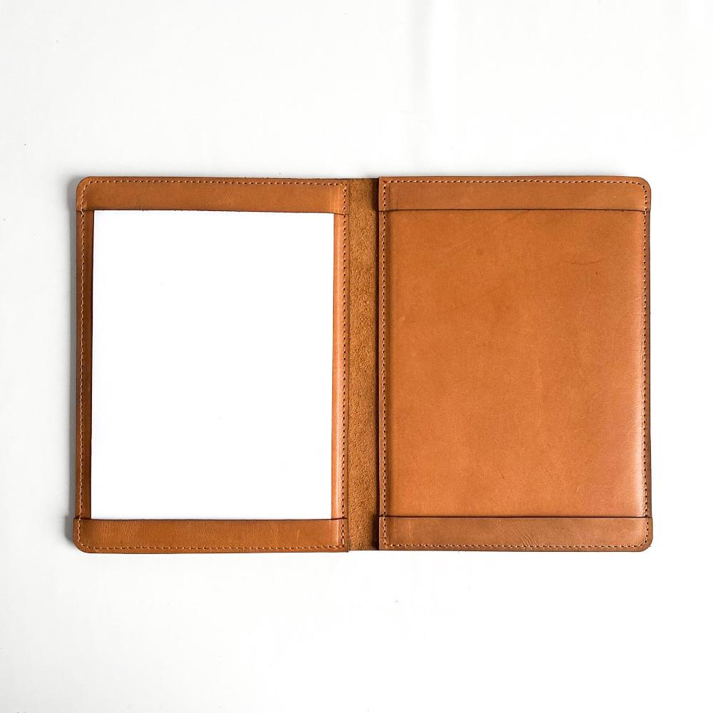 A5 Menu cover - hard back - one pager design.