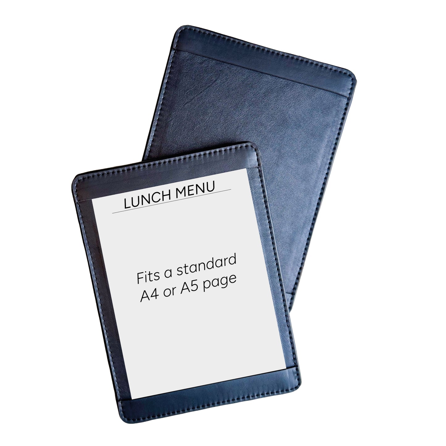 One Pager Leather Menu Board