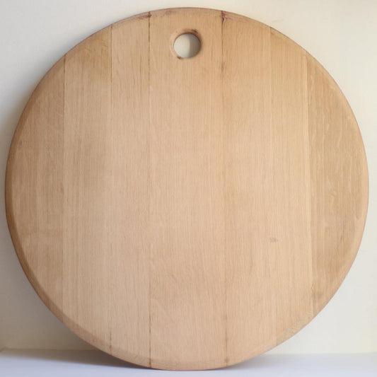 Cheese Board - Round, Reclaimed French Oak