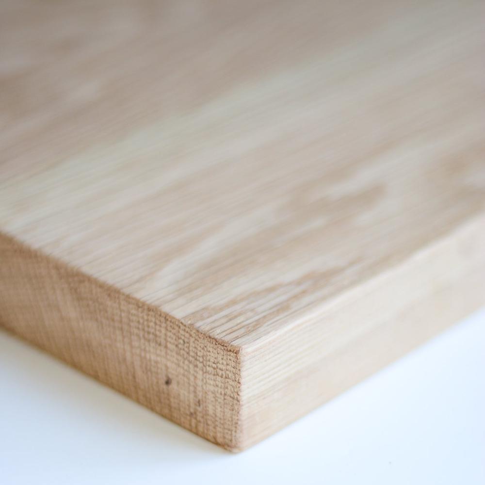 Cutting board- Oak and leather