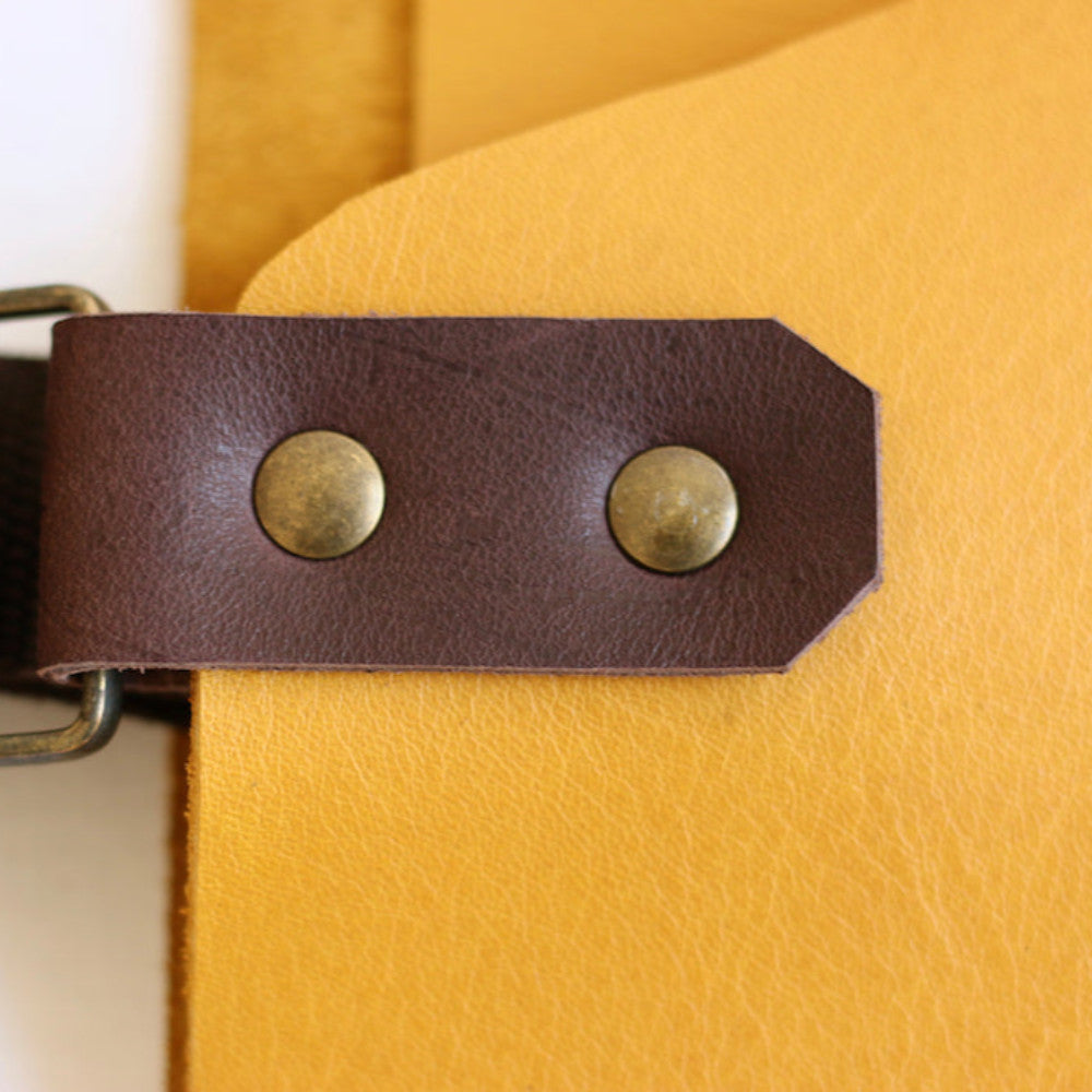 Leather Apron - Mustard