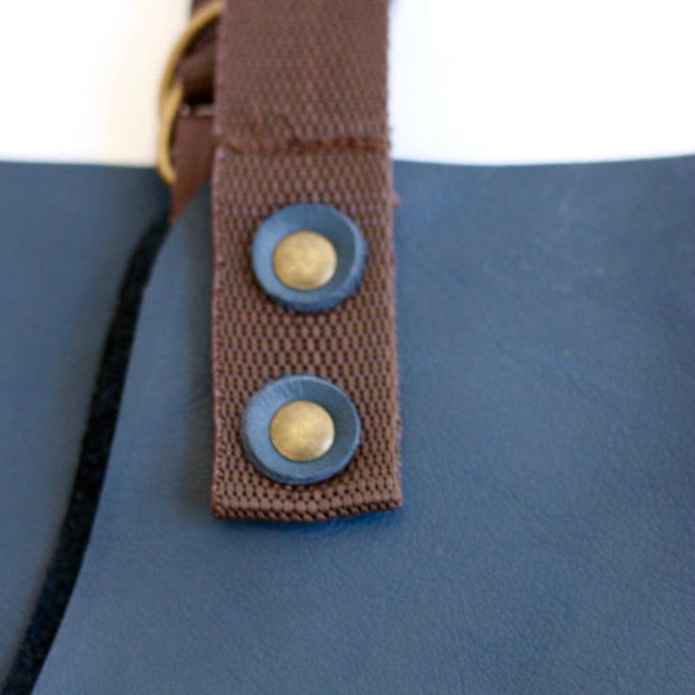 Leather Apron - Navy