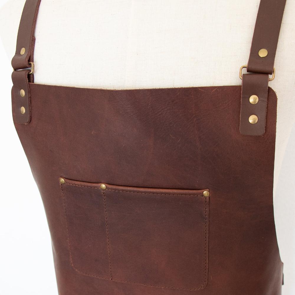 Chef's Leather Apron- Brown
