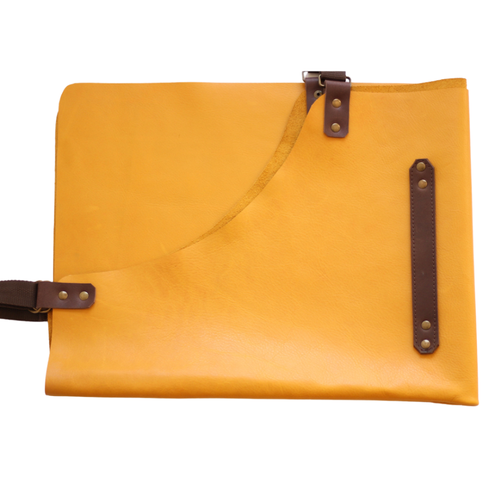 Leather Apron - Mustard