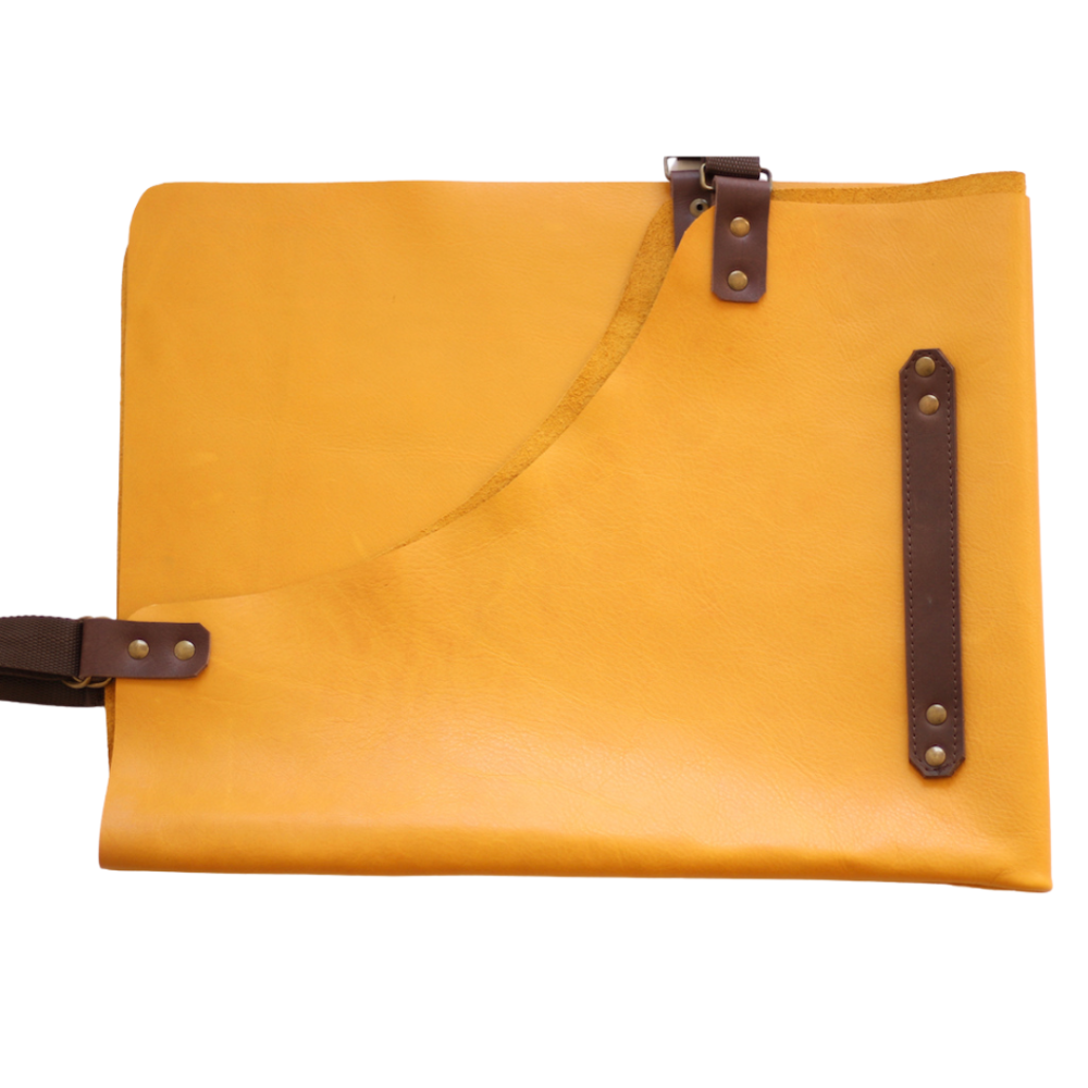 Mustard Leather Apron