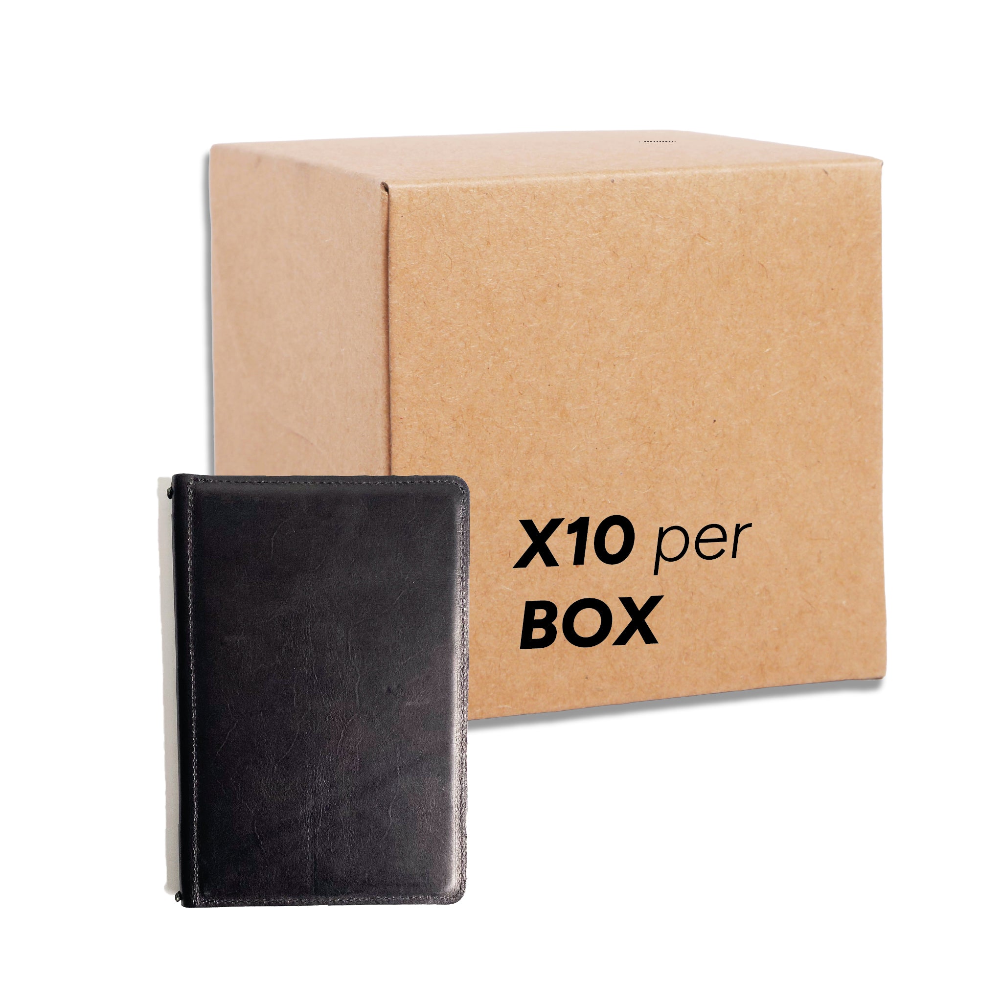 Leather and Brass Menu Cover