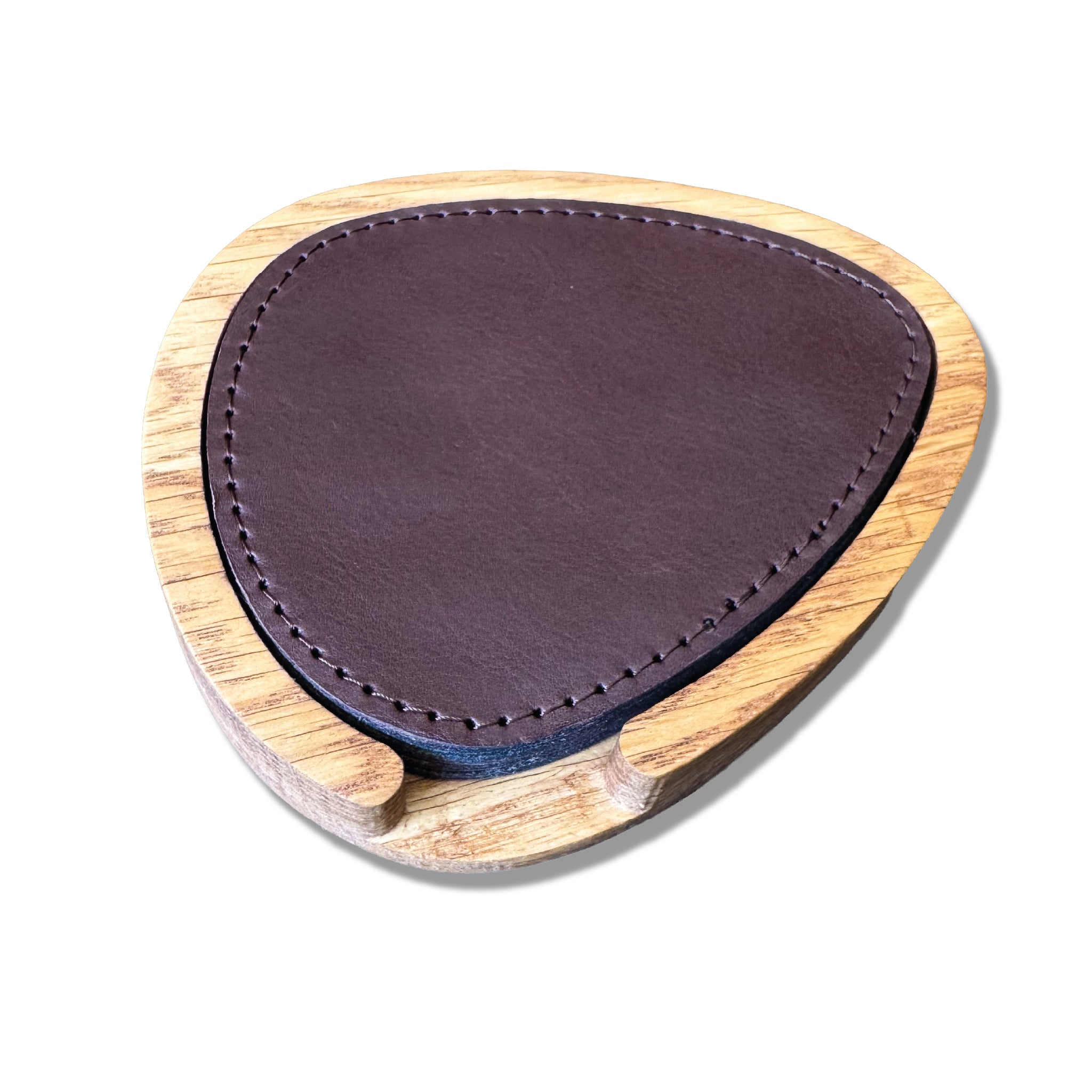 Leather Coasters - set of 4