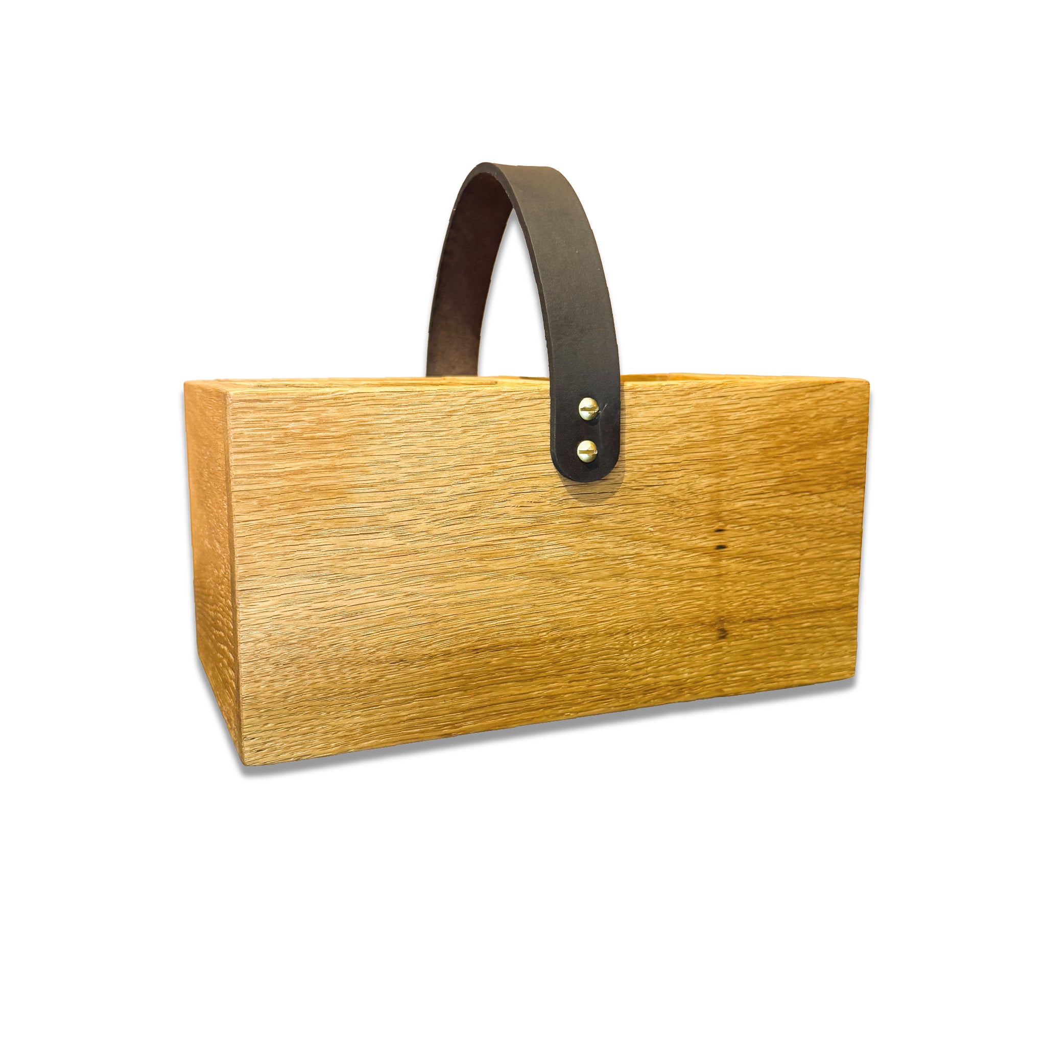 Oak Cutlery / Condiment caddy