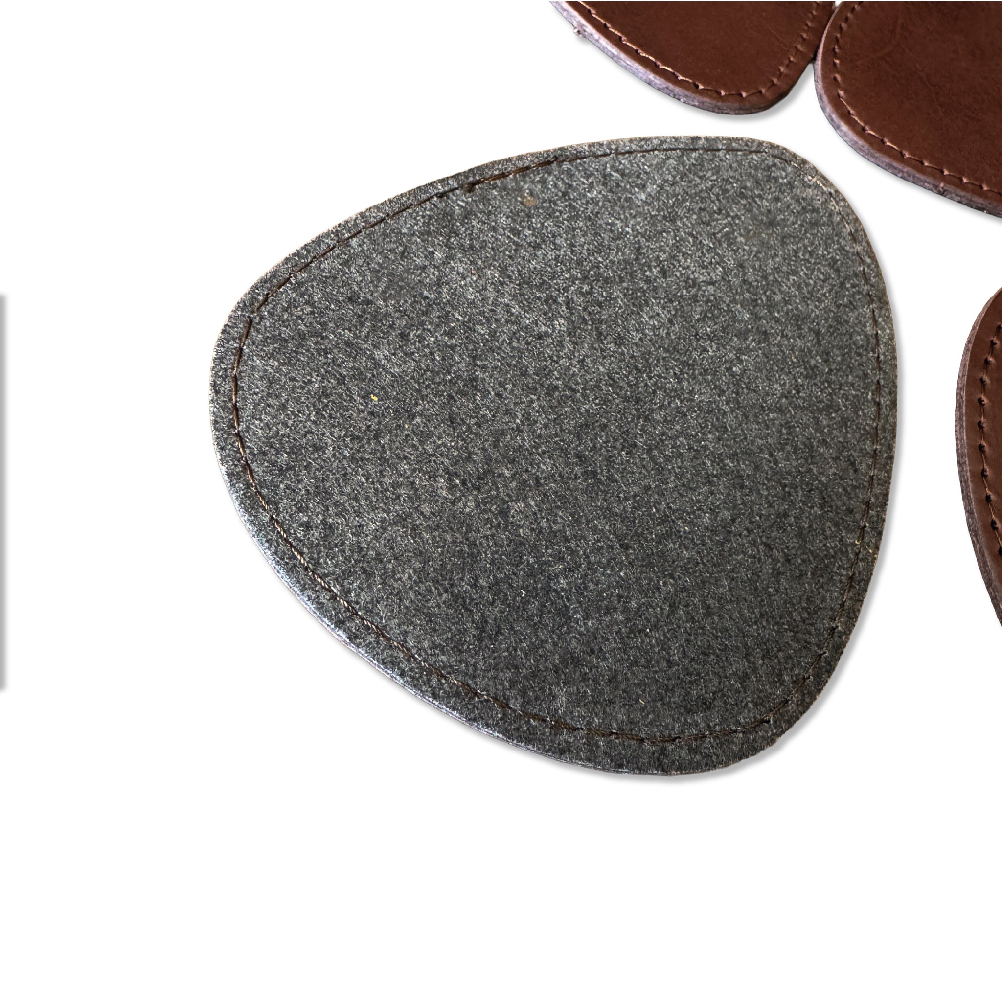 Leather Coasters - set of 4