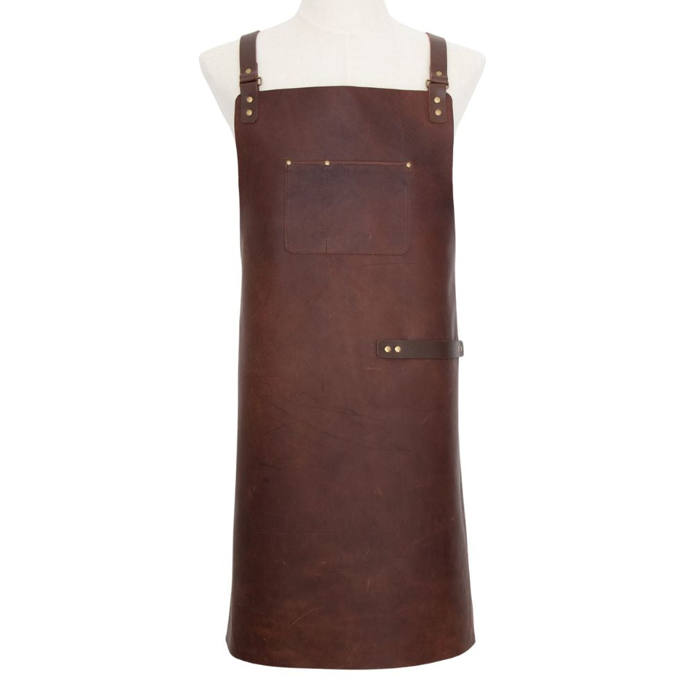 Chef's Leather Apron- Brown