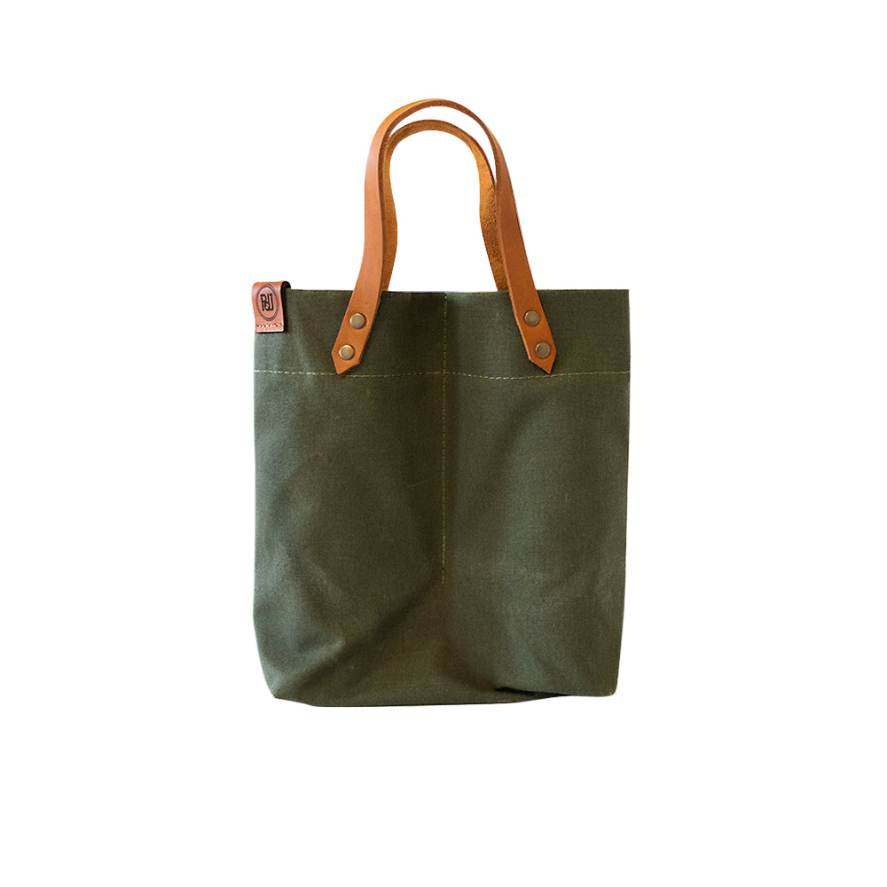 Double Wine Bag - Olive Green