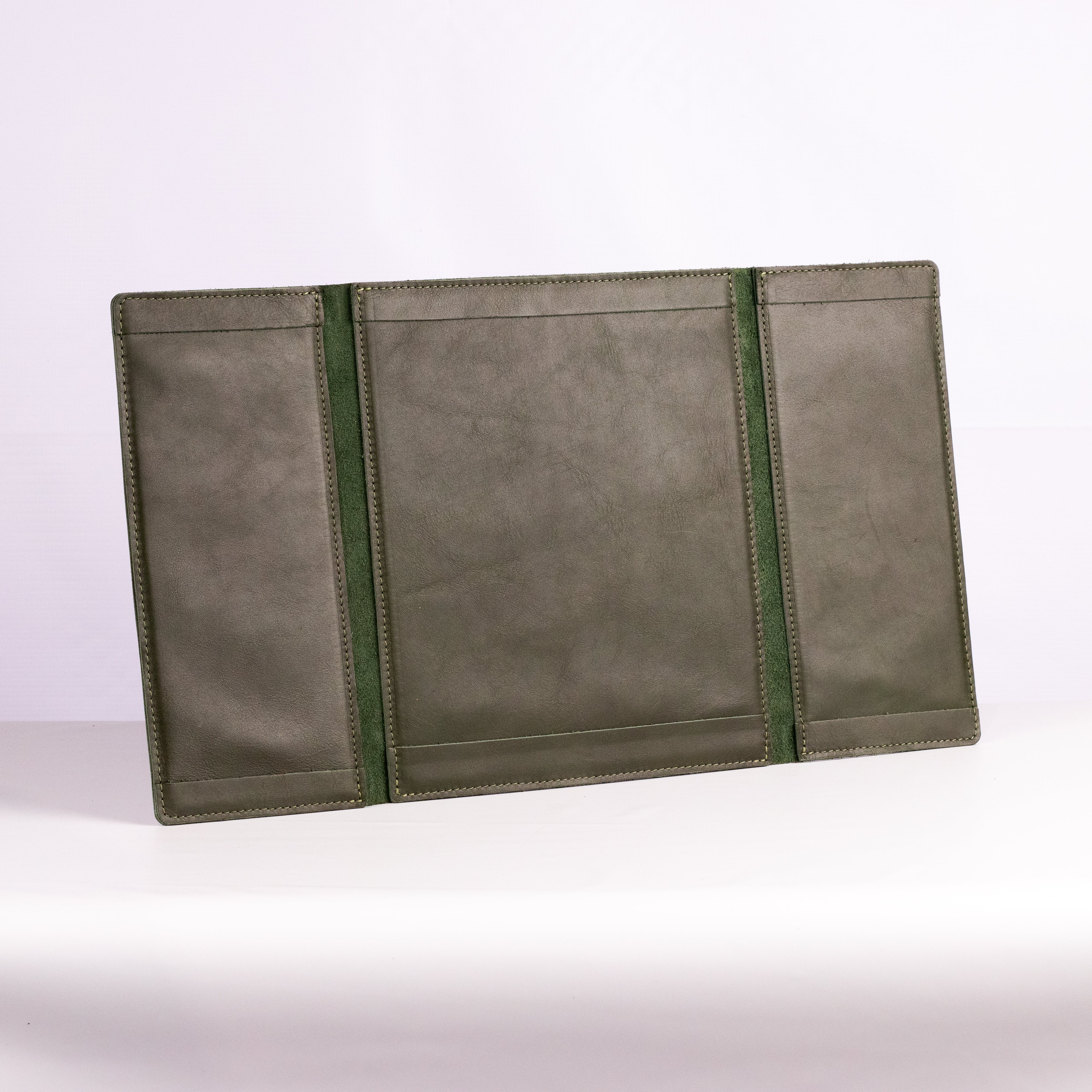 A4 Leather Menu cover - 3 page Menu