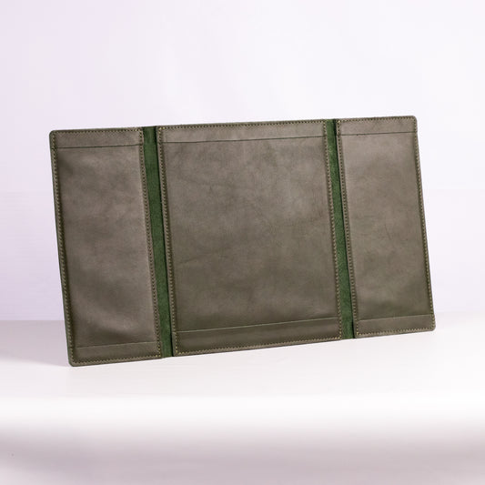 A4 Leather Menu cover - 3 page Menu