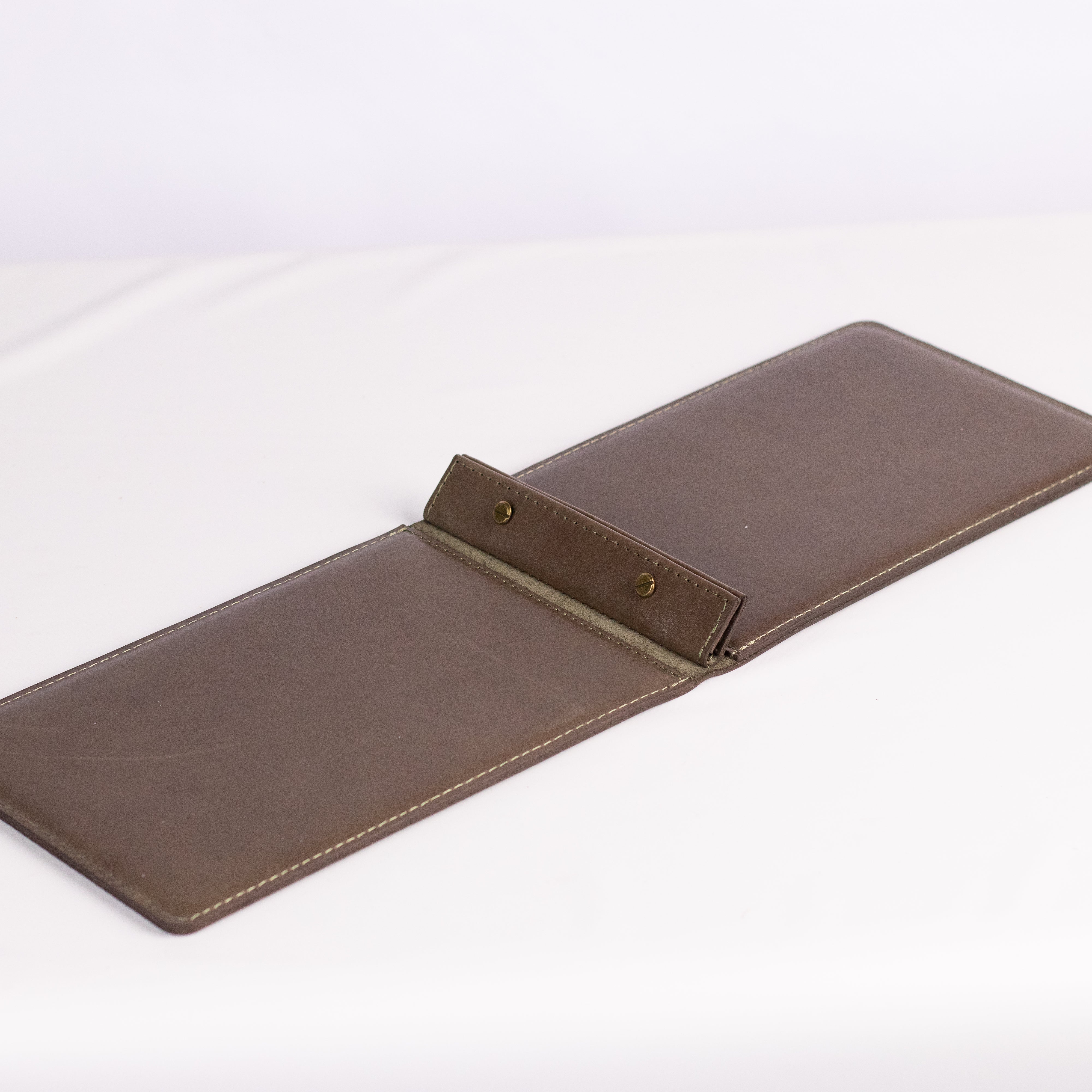 A5 Leather menu cover - Landscape