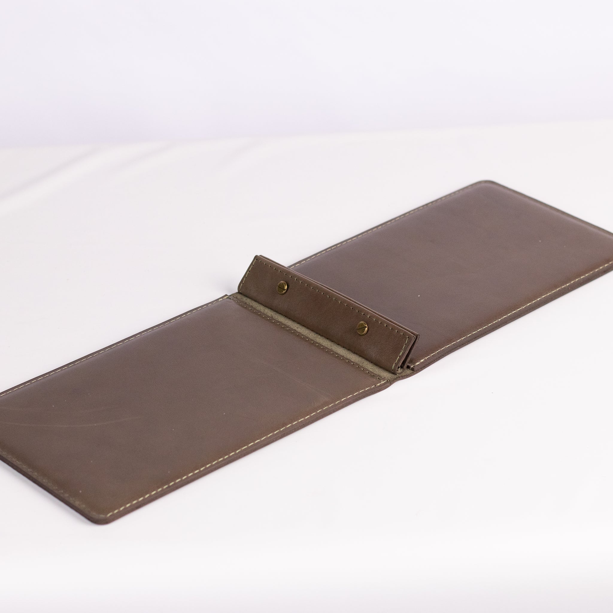 A5 Leather menu cover - Landscape