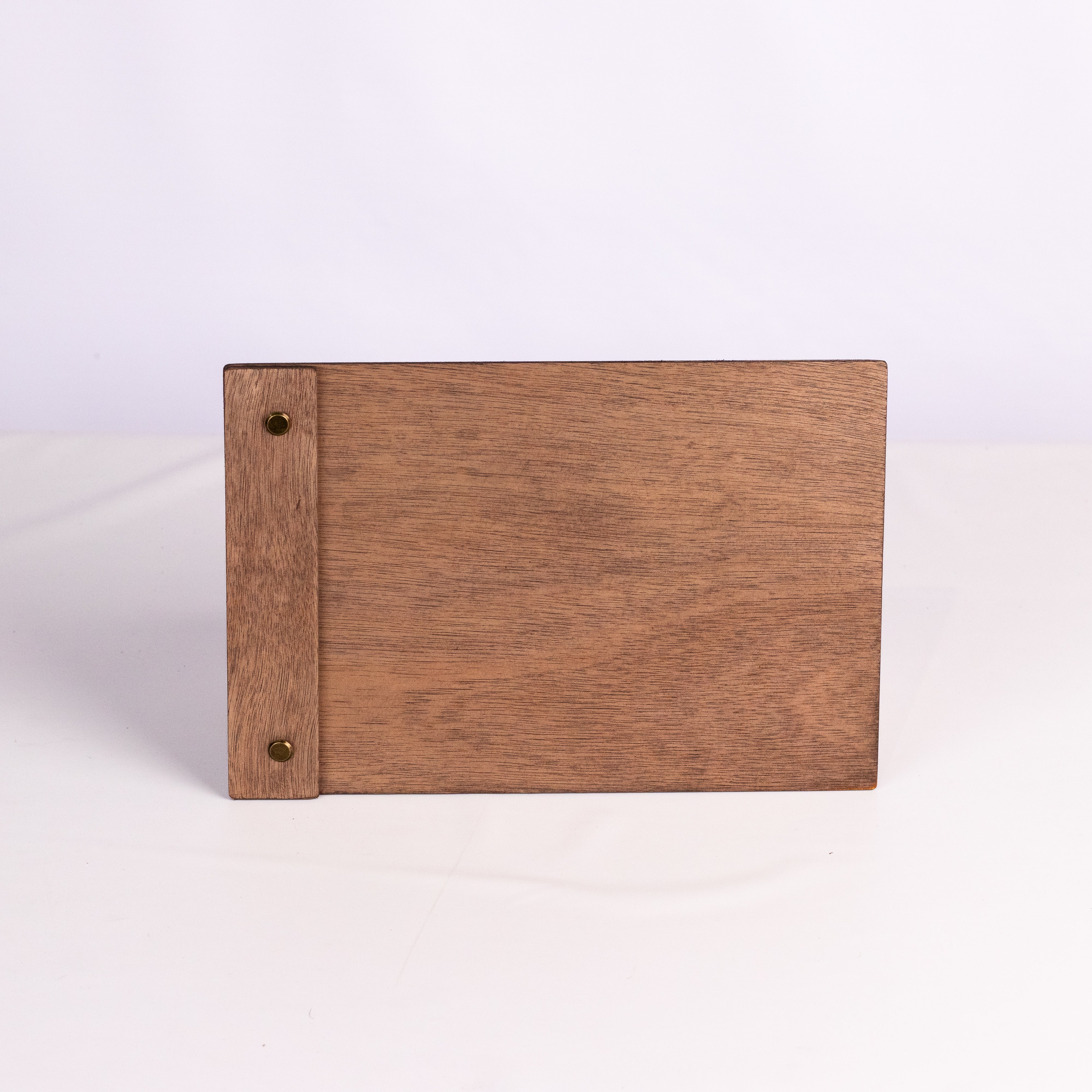A5 Wooden menu cover
