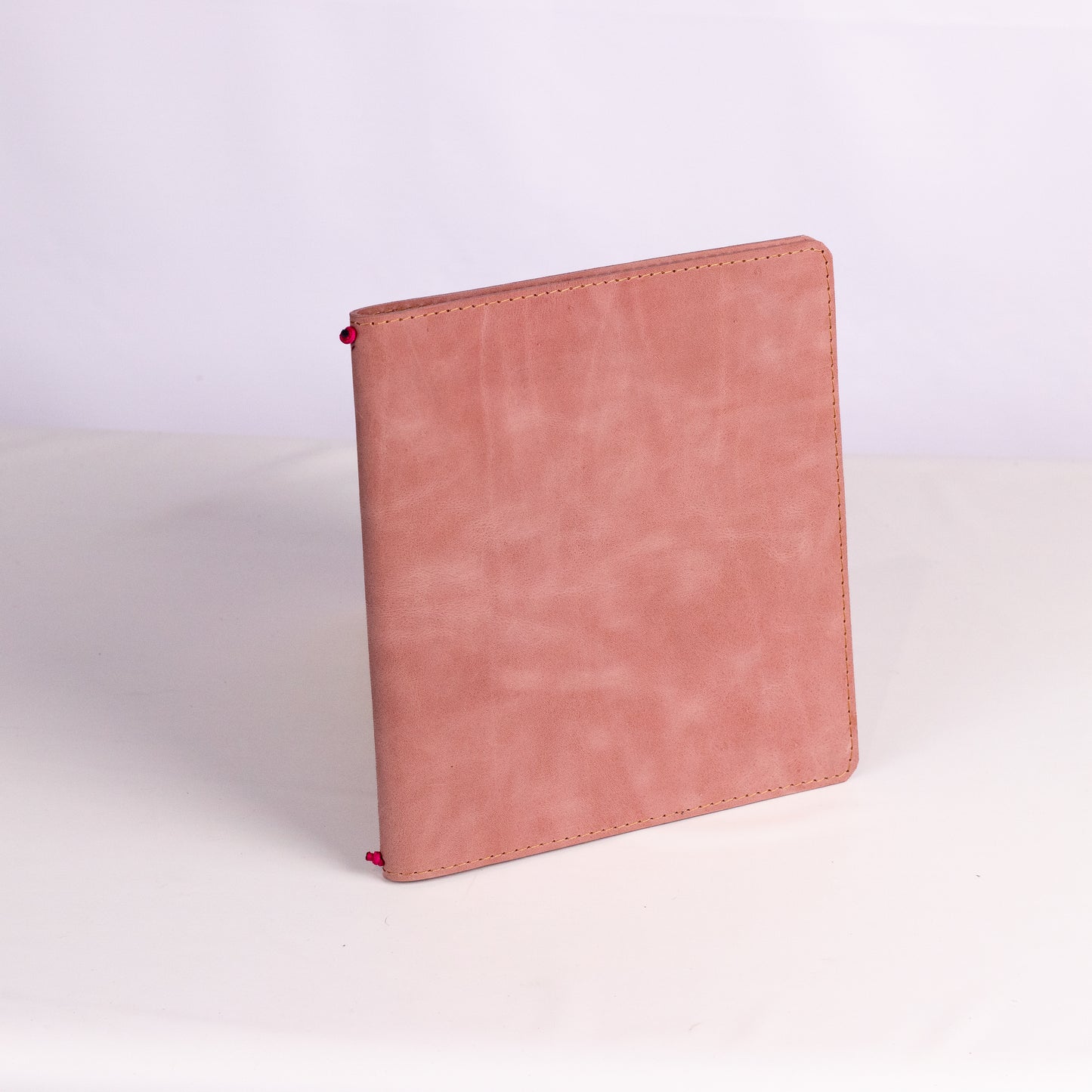 Leather menu cover - A5 Square with elastic