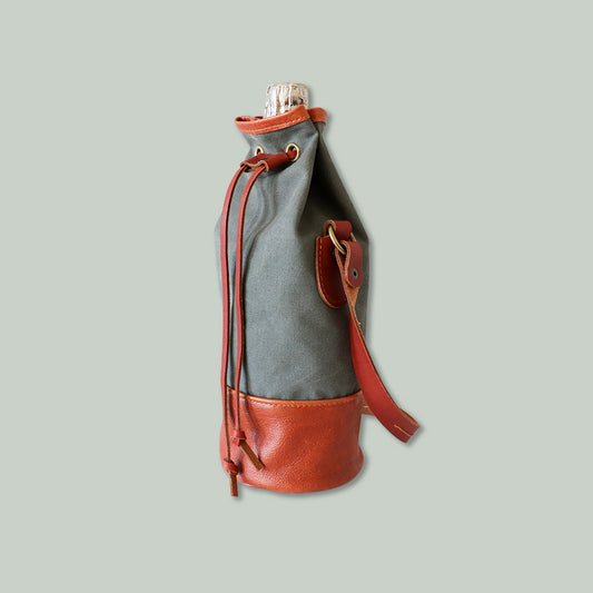 Wine Bag - Single bottle- Grey