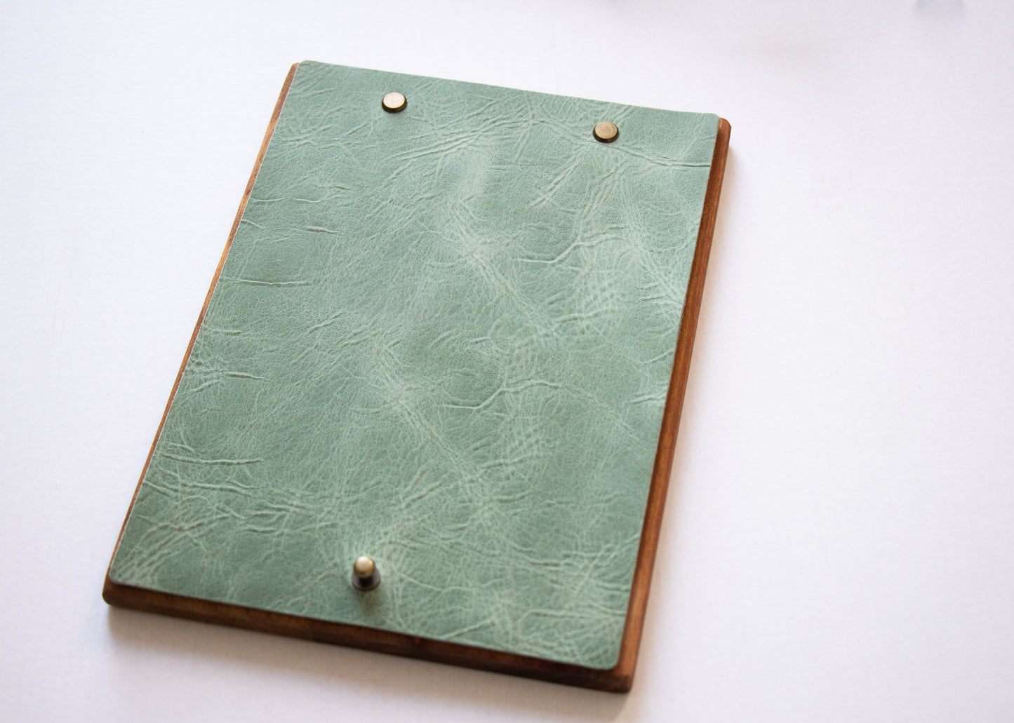 A5 Menu cover - Sage green