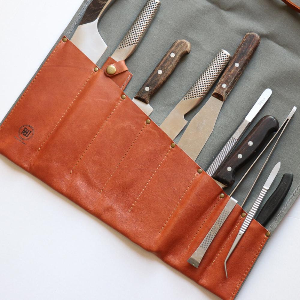 Olive Green Knife Bag