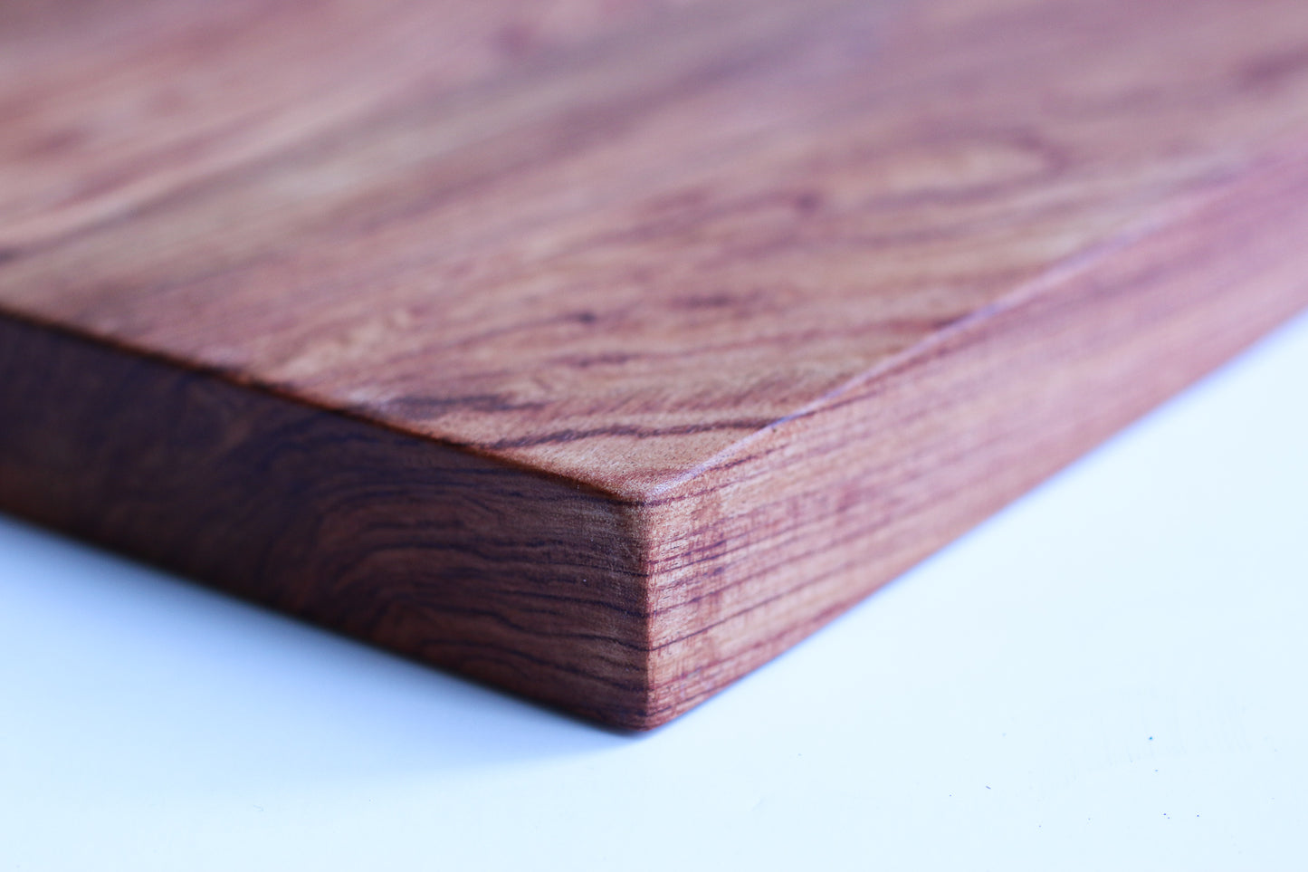 Cutting board - Rosewood and leather