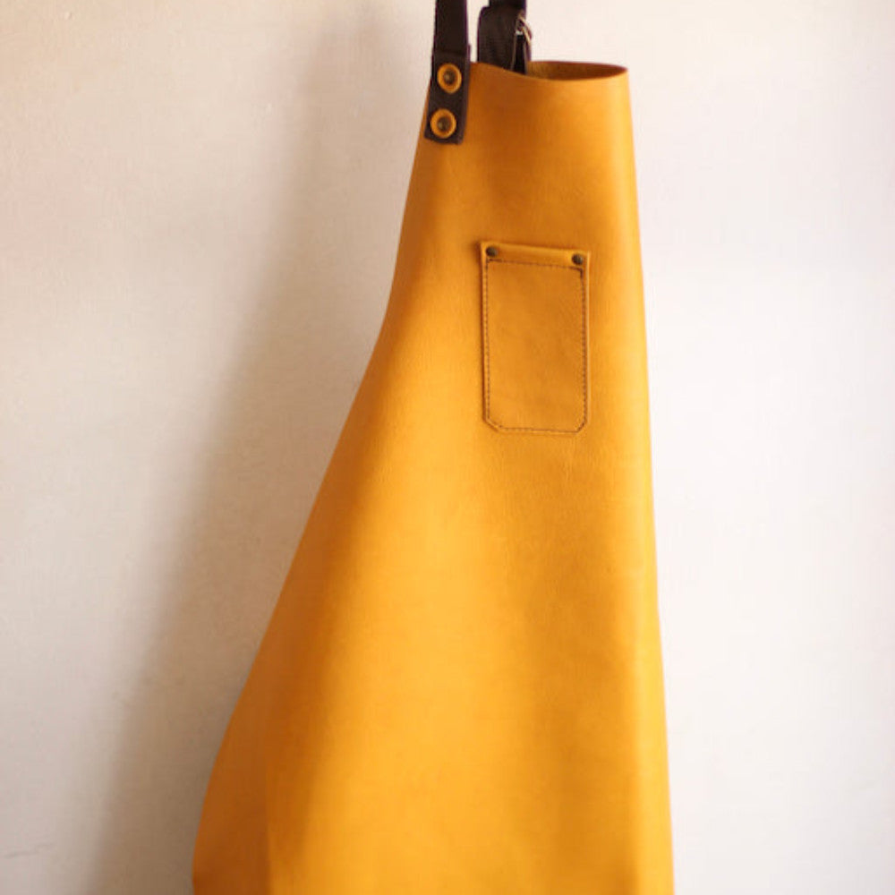 Mustard Leather Apron