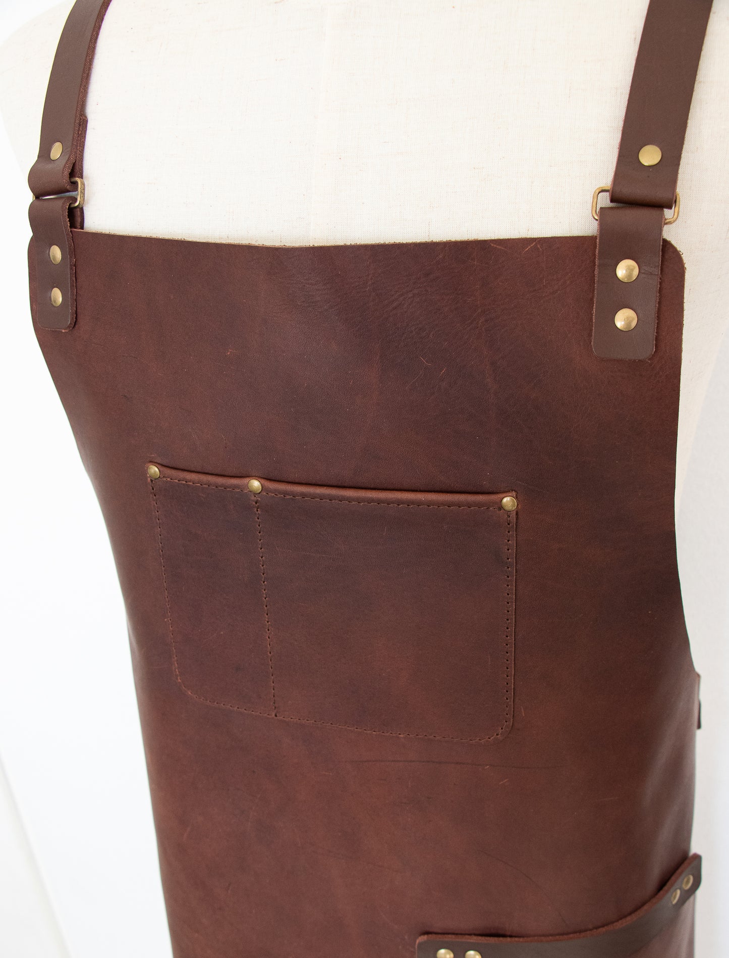 Chef's Leather Apron- Brown