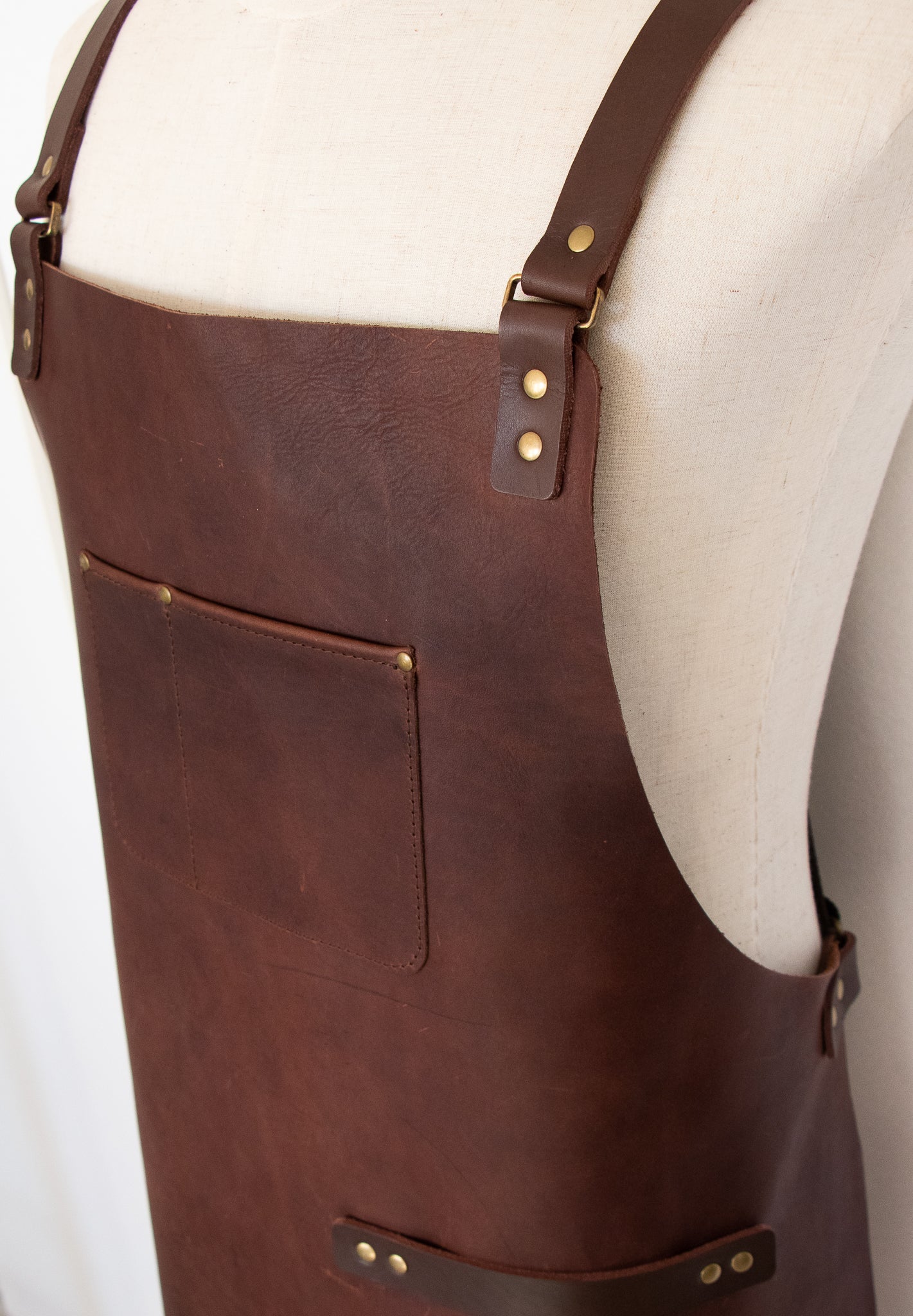 Chef's Leather Apron- Brown