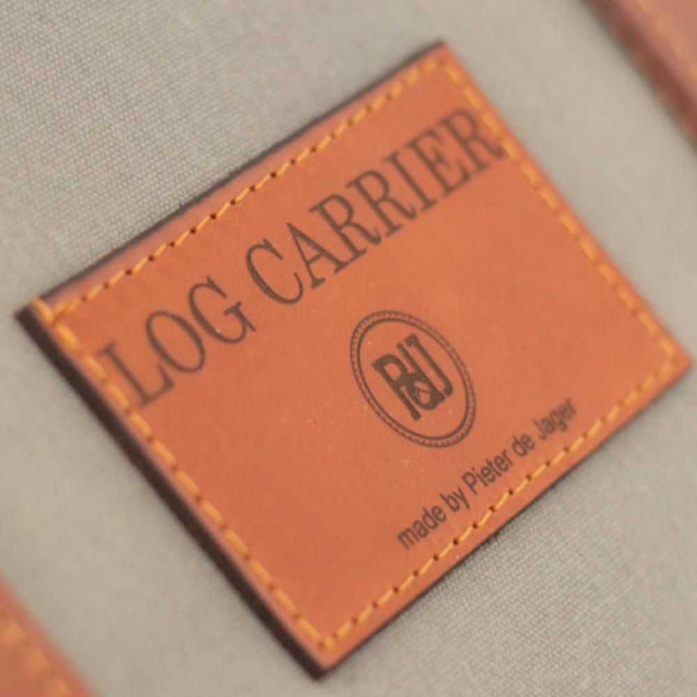 Log Carrier -  Wax Coated Grey